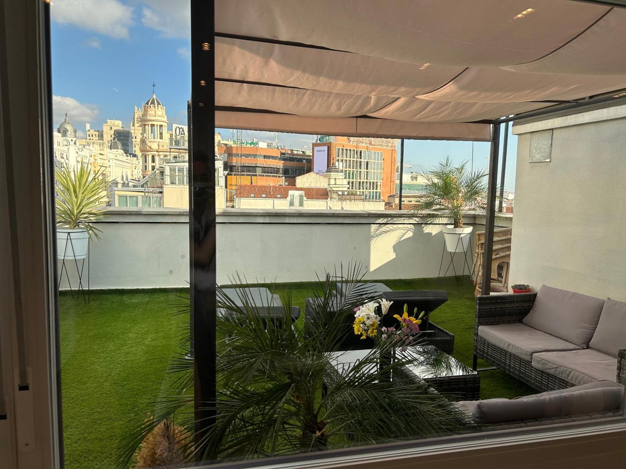 דירות Penthouse Madrid View מראה חיצוני תמונה