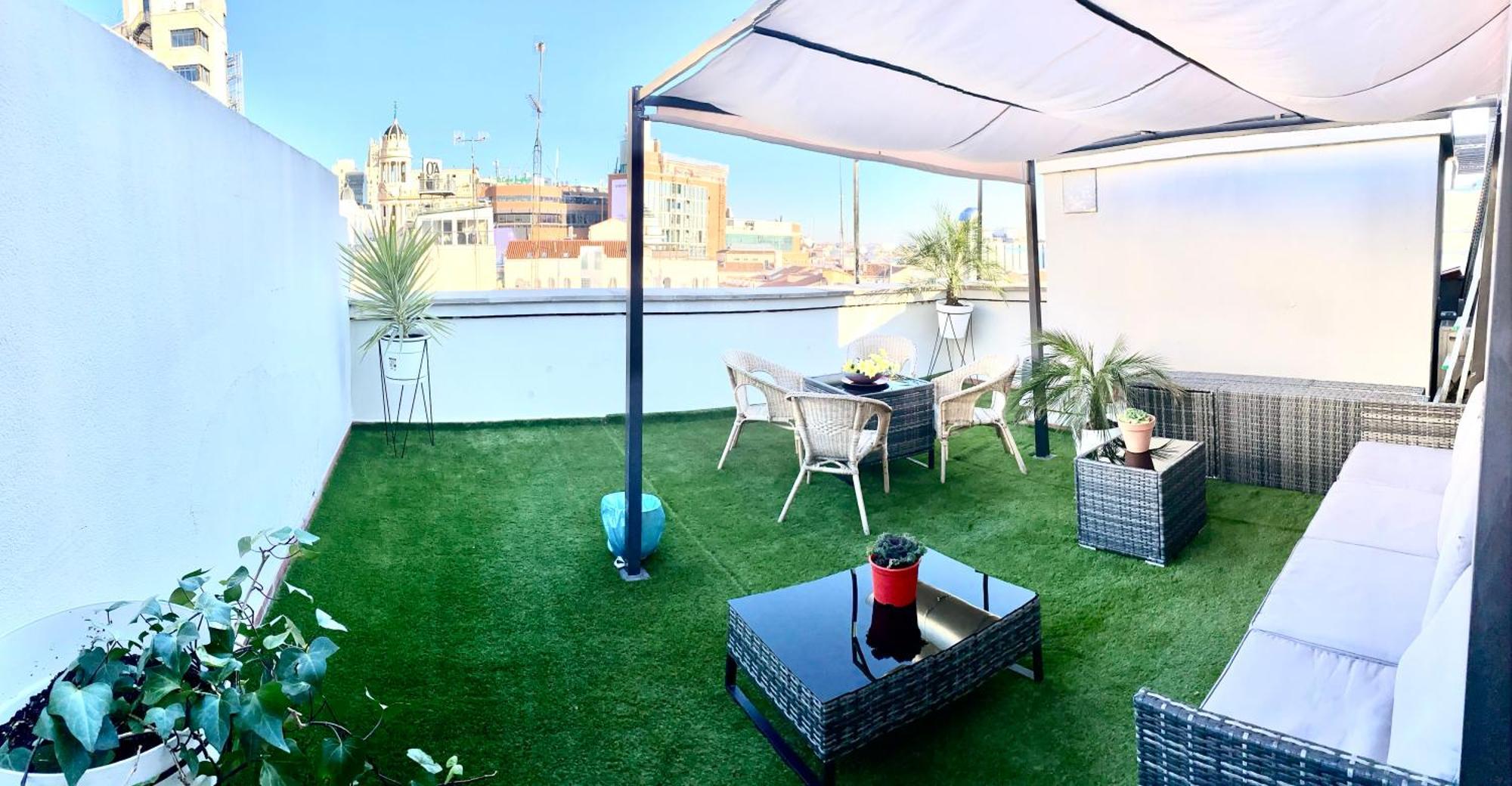 דירות Penthouse Madrid View מראה חיצוני תמונה