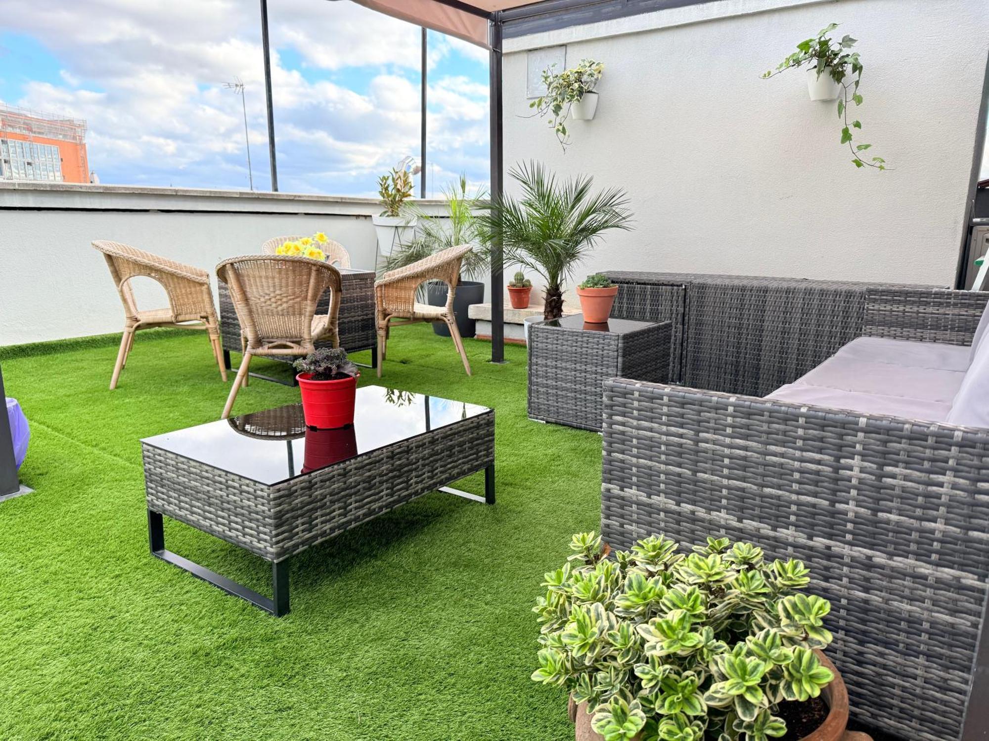 דירות Penthouse Madrid View מראה חיצוני תמונה
